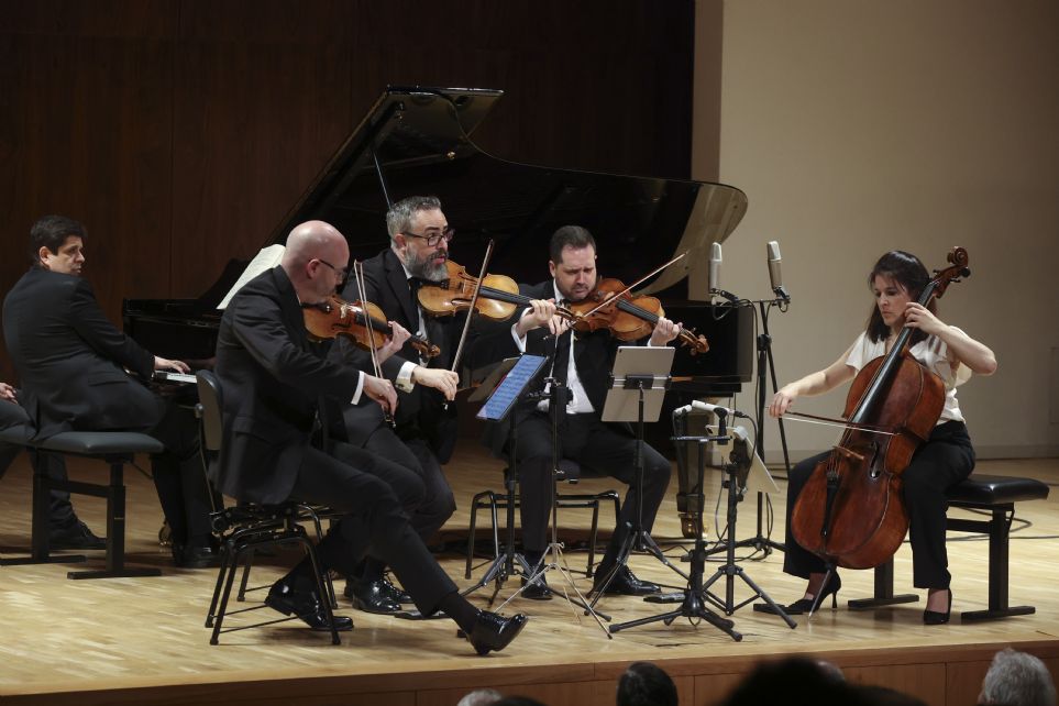 Cuarteto Quiroga, Javier Perianes, CNDM, Liceo de Cmara XXI