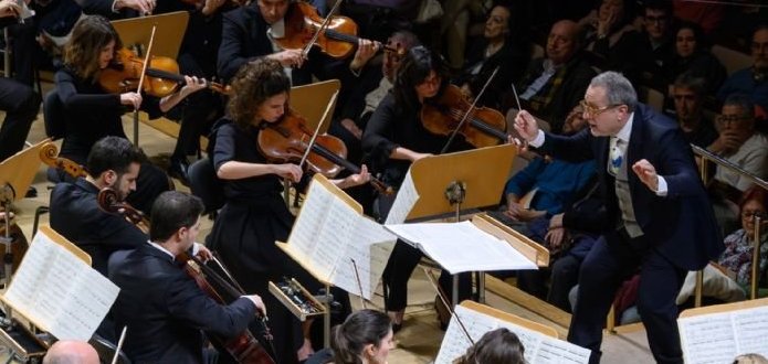 Josep Pons con la Orquesta Nacional de Espaa