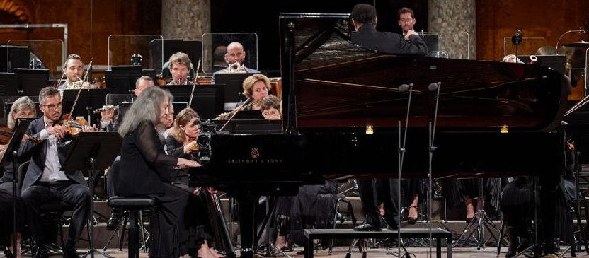 Martha Argerich, Charles Dutoit y la Orchestre de la Suisse Romande en el Festival de Granada