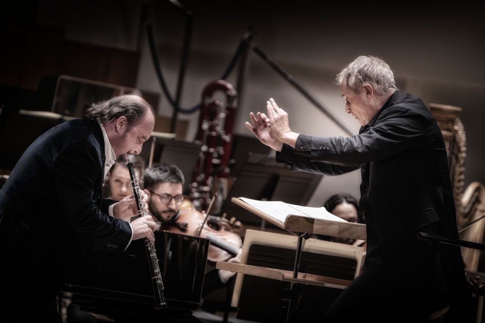 Franois Leleux y Alexander Liebreich con la Orquesta de Valencia