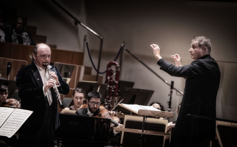 Franois Leleux y Alexander Liebreich con la Orquesta de Valencia