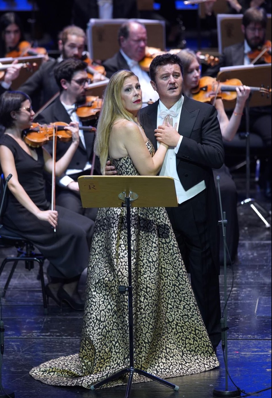 Sondra Radvanovsky y Piotr Beczala en el Teatro Real