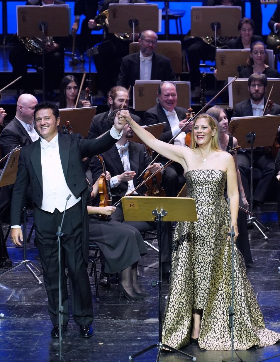 Sondra Radvanovsky y Piotr Beczala en el Teatro Real