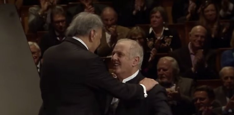 Daniel Barenboim y Zubin Mehta